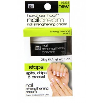 Hard As Hoof Nail Renforcement Crème Cherry Almond Scent Nail Fortifiant &amp; Nail Growth Cream Prévient Splits, Chips,
