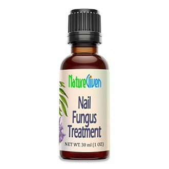 Nail NatureGiven Fungus Traitement All Natural, Tea Tree, Lavendar, Eucalyptus - 1 oz