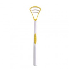 Easyinsmile Tongue Cleaner Scrapers Oral Care Product (yellow)