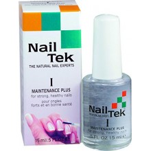 Nailtek Mantenimiento Plus 1 para uñas fuertes y saludables, 0,5 onza líquida