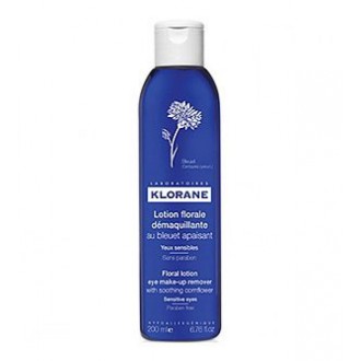 Klorane Eye Make-Up Remover with Soothing Cornflower , 6.7 fl. oz.