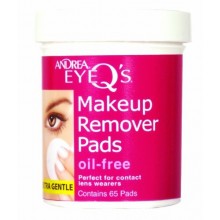 Andrea Eye Q's Oil-free Eye Makeup Remover Pads, 65-Count (Pack of 3)