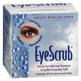 Maquillage des yeux Gommage stérile Eye Remover et Pads Paupière nettoyantes