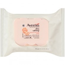 Aveeno maquillaje ultra-calmante Extracción Wipes, 25 Conde