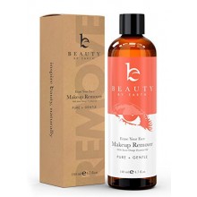 Makeup Remover, Organic & Natural Ingredients, Gentle, Oil Free, Liquid for Removing Eye & Face Make Up on Sensitive, Acne,