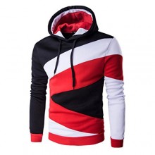 Mens Outwear,Neartime Long Sleeve Hoodie Hooded Sweater Tops Jacket Coat (M, Black)