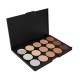 Anself Professional 15 Colors Makeup Warm Eyeshadow Palette