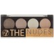 W7 Naked Nudes Eyeshadow Palette (4 Neutral Shades)