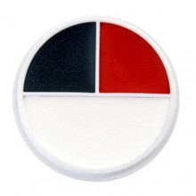 Ben Nye Color Makeup Wheels - Red, White, Black RB (3 Colors)