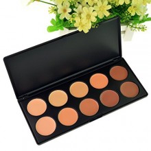 Hmxpls 10 colors Professional Camouflage Concealer Palette Makeup Contour Face Contouring Kit