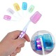 MassMall 5 Pcs Toothbrush Head Cover Case Cap Brush Cleaner Protect for Hiking Travel Camping