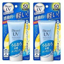 Biore Sarasara UV Aqua Rich Watery Essence Sunscreen SPF50+ PA+++ 50g (Pack of 2)