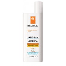 La Roche-Posay Anthelios 60 Ultra-Light Facial Sunscreen Fluid, Water Resistant with SPF 60, 1.7 Fl. Oz.