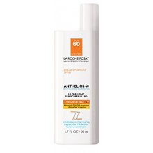 La Roche-Posay Anthelios 60 Ultra-Light Fluid de Sunscreen Facial, résistant à l'eau avec FPS 60, 1.7 Fl. Oz.