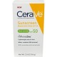 CeraVe SPF 50 Sunscreen Face Lotion, 2 Ounce