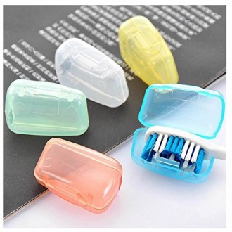 Cap Case GOOTRADES Voyage Toothbrush Head Cover Randonnée Camping Brush Cleaner Protect (pack de 10)