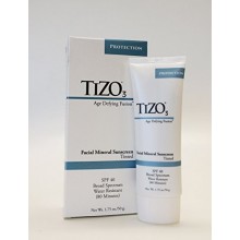 Tizo 3 protector solar facial mineral tintado, SPF 40, anti-envejecimiento de fusión - 1,75 oz