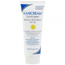 Vanicream protección solar, la piel sensible, SPF 30, de 4 onzas,