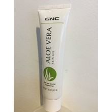 TWIN PACK Aloe Vera Skin Gel 2 oz. 99% Aloe Vera Gel by GNC Paraben Free NO Animal Testing!