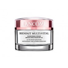 Lancôme Bienfait Multi-vital SPF 30 Cream 24-hour Moisturizing Cream Antioxidant and Vitamin Enriched Broad Spectrum SPF 30