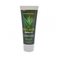 Aloe Vera verdadero Aloe Gelly sin aroma (8 oz 230 ml) Gel