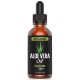 Organic Aloe Vera Oil for hair, face, skin, body and burns - pure & cold pressed - with vitamin e - 2 oz