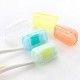 5 PCS Family Candy-colored Bacteria Travel Toothbrush(Random Color)