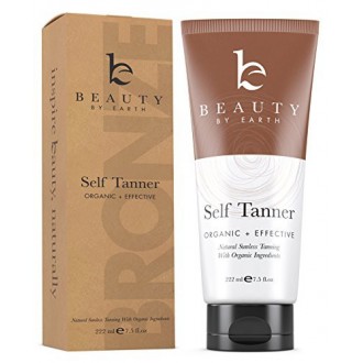 Self Tanner - Organic &amp; Natural Bronzage pour le meilleur Bronzer et Golden Tan - Alternative Dye-Free à Vaporiser Pour