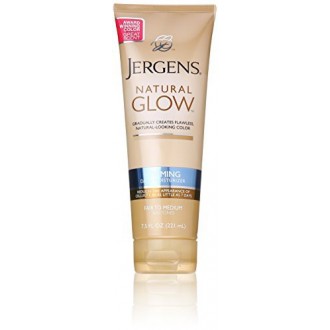 Jergens Natural Glow Fermeté Hydratant, juste à la peau moyenne Tones 7,5 Onces
