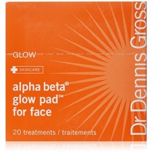 Dr Dennis Gross Alpha Beta Glow Pad pour le visage Packets, 20 Towelletes