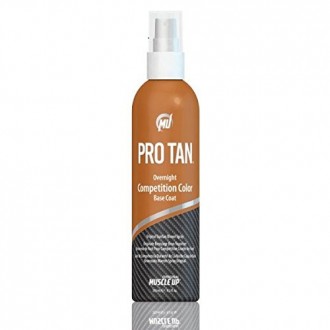 Durante la noche Pro Base Coat color competición Tan original de Brown del bronceado en spray 8.5 fl. onz
