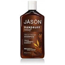 JASON Natural Cosmetics Pellicules Relief Shampoo, Rosemary, Olive et Jojoba, 12 Onces