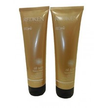 Redken All crema pesado suave para seco / cabello frágil, tubos de 8,5 onzas (paquete de 2)