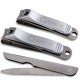 QANTYA Nail Clipper Set - Includes a Toenail Clipper, Fingernail Clipper and a Sapphire File - Best Nail Cutters and Filter