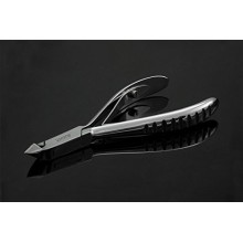 Suvorna Manipro Professional cuticules Nail Nipper Cutter avec étui en cuir, en acier poli, 3.2 Ounce
