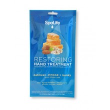 My Spa Life 2217 Forever Young Oat Meal, Almond, Honey Mix Restoring Hand Treatments - 4 Treatments