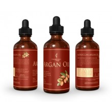 Pure Organic Moroccan Aragn For Hair, Face , Skin & Nails Oil Large 4oz Dark Glass Bottle* Best Argan *100% Cold Pressed