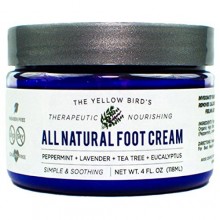 All Natural Antifungal Foot Cream. Moisturizing Organic Relief for Dry Cracked Heels, Callused Feet, Athletes Foot. Best