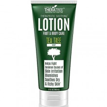 Lotion thérapeutique Tea Tree Oil avec apaisants Botanicals défendre contre Causes communes de Irritation de la peau, l'acné de 
