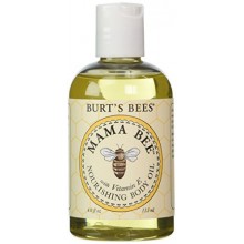 Las abejas de Burt Mama abeja Aceite para el cuerpo con vitamina E, botellas de 4 onzas (paquete de 2)