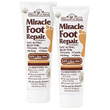2-Pack Miracle pieds Crème Réparatrice 8 oz