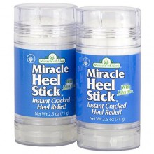2-Pack milagro talón Stick - Termina duro, agrietado, talones ásperos para siempre