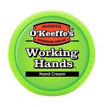 Mains de travail Crème pour les mains de O'Keeffe, 3,4 oz, Jar