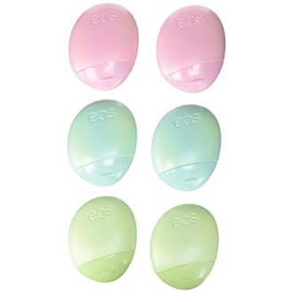 EOS Loción Manos paquete de la variedad, pepino / Berry / flores frescas, 6 Conde