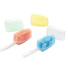 5PCS Travel Toothbrush Head Cover Case Tooth Brush Caps Camping Outdoors