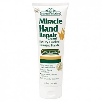 Miracle of Aloe Miracle Hand Repair Cream 8 Oz