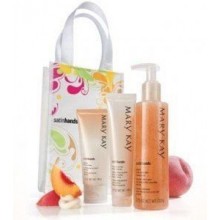 Mary Kay Satin Hands Pampering Set ~ Peach