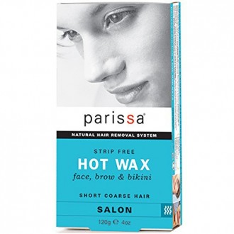 Enlèvement Parissa Natural Hair système Strip gratuit Hot Wax Face, Brow &amp; Bikini Short Course cheveux 4 oz