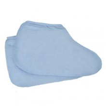 Paraffin Wax Therapy/ Spa Cloth Booties- 3 Pack (Blue)