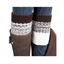 OVERMAL 2016 Jacquard Knitted Leg Warmers Socks Boot Cover